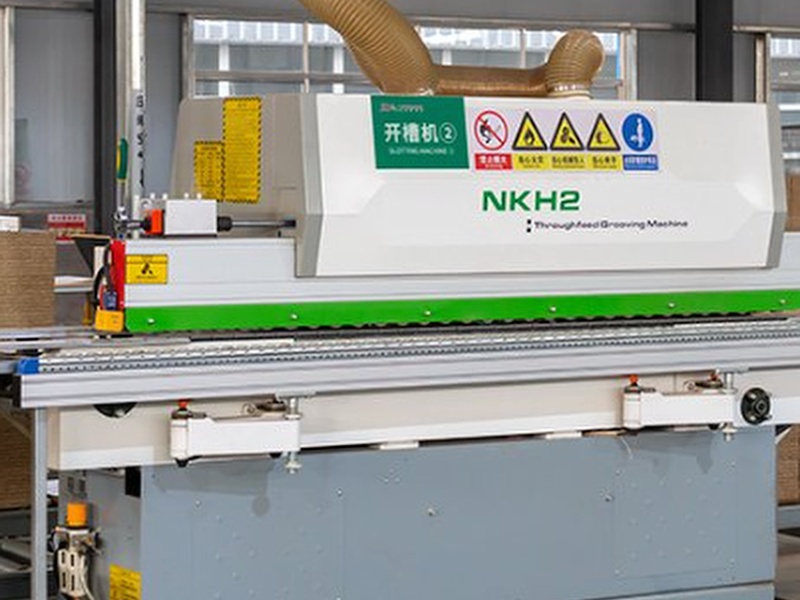 Laser edge banding machine